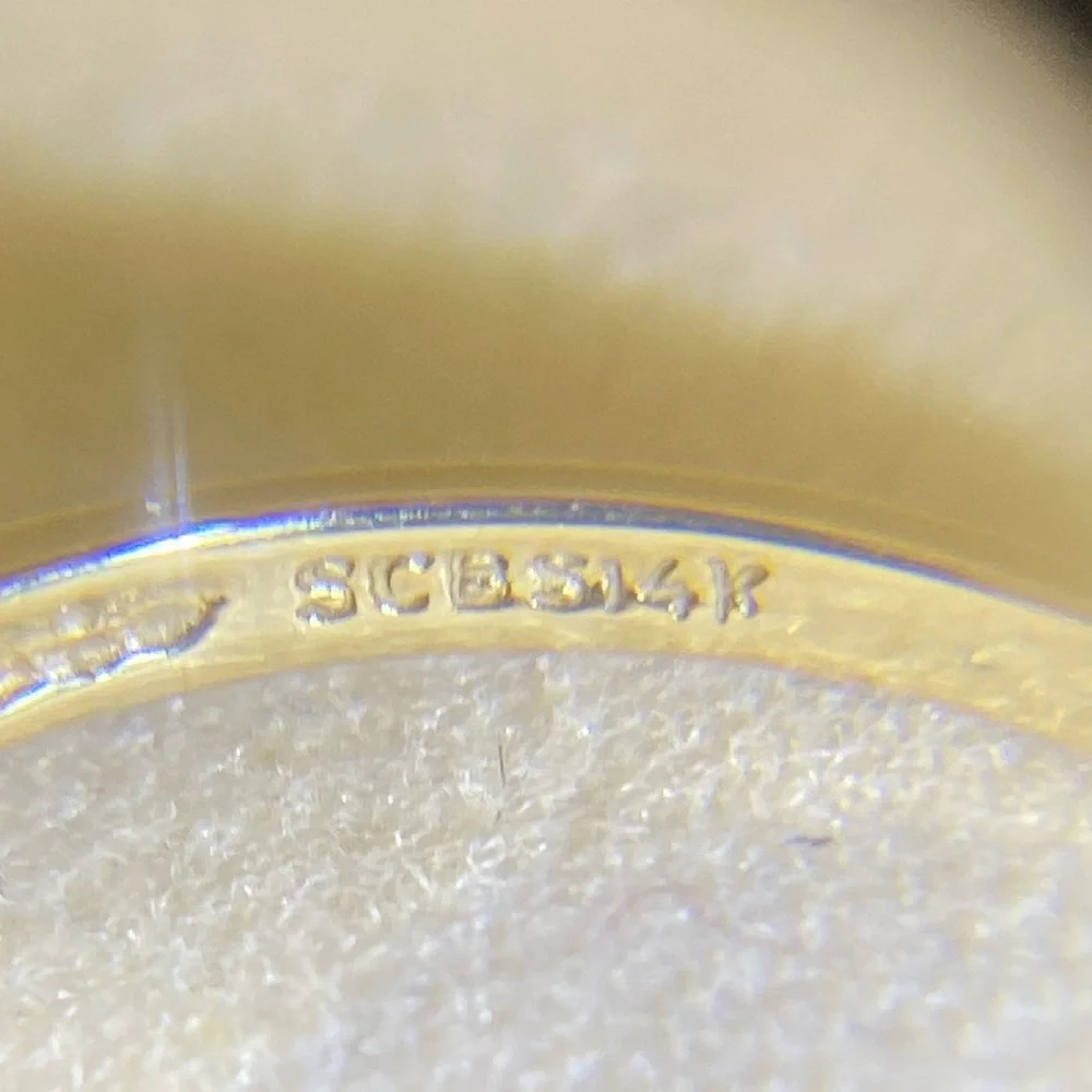 14K Gold Sapphire And Ruby Ring - Picture 5 of 10